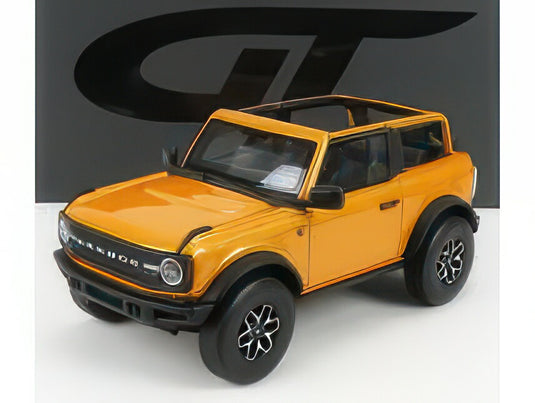 FORD USA BRONCO BADLANDS 2021 CYBER ORANGE/GT SPIRIT 1/18ミニカー