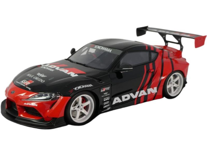 トヨタ スープラ GR By Advan Black 2020年/ GT SPIRIT 1/18 ミニカー