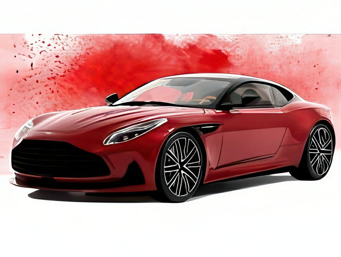 【予約】ASTON MARTIN DB12 4.0L V8 クーペ 2023 ハイパーレッド/ GT-SPIRIT 1/18 ミニカー