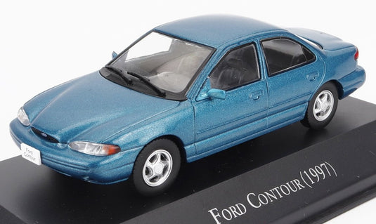Fordフォード USA Contourコントゥア 1997 ブルーメタリック / EDICOLA 1/43 ミニカー