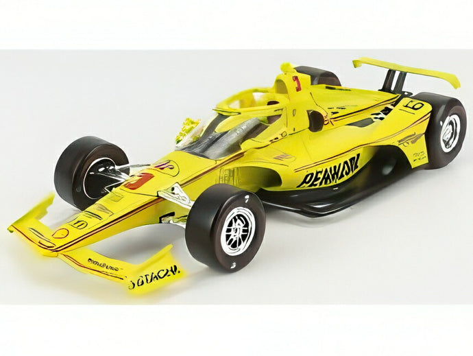 CHEVROLET チームペンスキー ペンゾイル N3 インディ500 2021 S.マクラフリン イエロー/ Greenlight 1/18 ミニカー