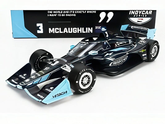 CHEVROLET チームペンスキー N3 インディ500 ポートランドGP 2022 S.マクラフリン ブラックブルー/ Greenlight 1/18 ミニカー
