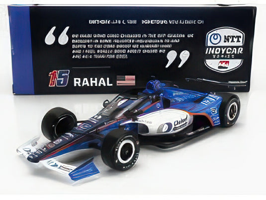HONDA TEAM LETTERMAN LANIGAN RACING N 15 INDIANAPOLIS INDY 500 INDYCAR SERIES 2023 G.RAHAL BLUE WHITE BLACK/Greenlight 1/18ミニカー
