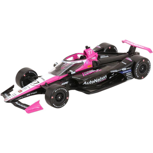 Hondaホンダ No.27 Indyインディ 500 2024 Kirkwoodカークウッド / Greenlight 1/18 ミニカー