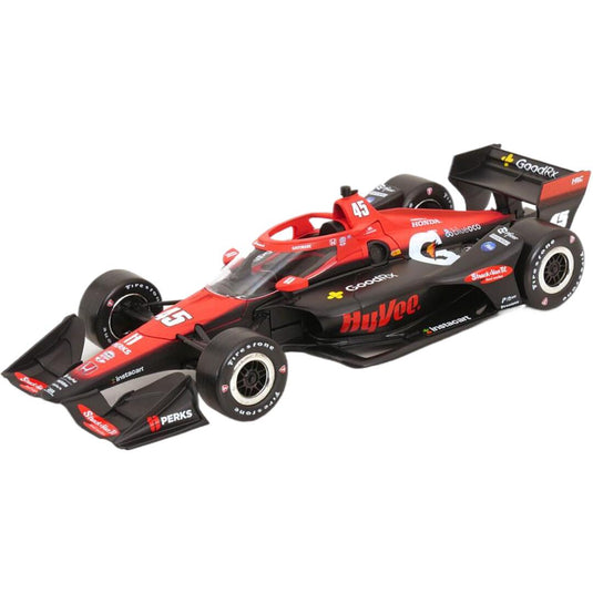 Hondaホンダ No.45 Indyインディ 500 2024 Lundgaardルンガー / Greenlight 1/18 ミニカー