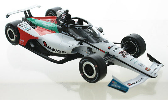 #75 Takuma Sato 佐藤琢磨 Rahal Letterman Lanigan Racing AMADA ミニカー / GREENLIGHT 1/18