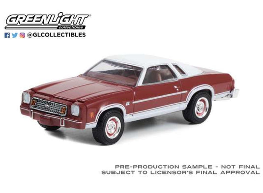 1974 シボレー シェベル ラグナ S3 レッド Muscle Series 27 ミニカー / Greenlight 1/64 ミニカー