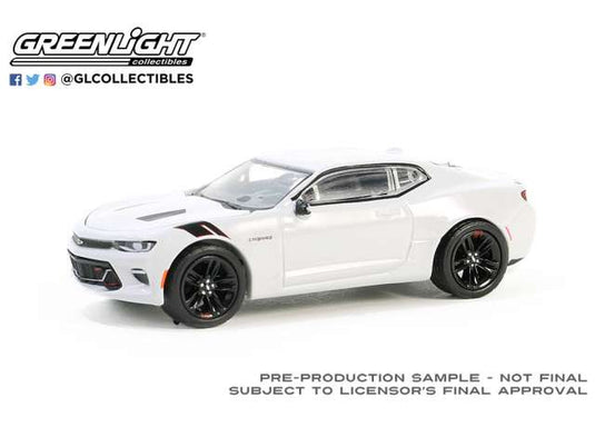 2018 シボレー カマロ SS レッドラインエディション シルバー Muscle 28 / Greenlight 1/64 ミニカー