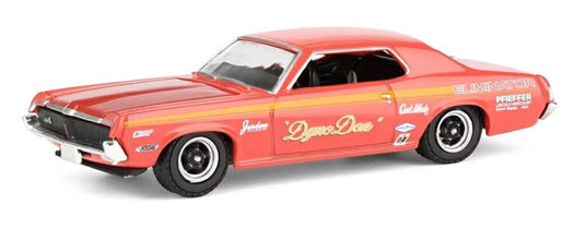 Mercuryマーキュリー クーガー エリミネーター クーペ 1969 オレンジ / GREENLIGHT 1/64 ミニカー