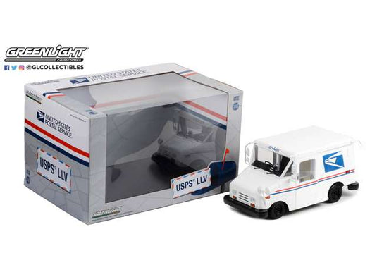 アメリカ合衆国郵便公社 (USPS) 長寿命郵便配達車両(LLV) ホワイト/Greenlight 1/18ミニカー