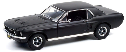 Fordフォード Adonis Creed's Mustang Coupe 1967 Matte Black / Greenlight 1/18 ミニカー 模型
