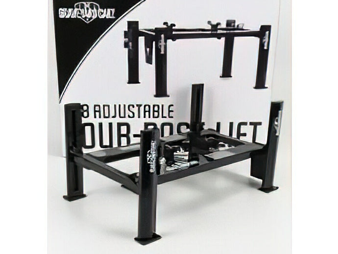 アクセサリー GRAVEYARD CARTZ GARAGE SET OFFICINA PONTE SOLLEVATORE AUTO FOUR POST LIFT BLACK/Greenlight 1/18ミニカー