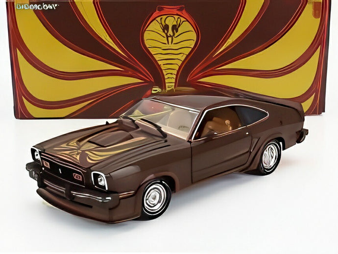 FORD マスタング II キングコブラ クーペ 1978 ツートンブラウン/ Greenlight 1/18 ミニカー