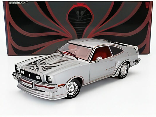 FORD マスタング II キングコブラ クーペ 1978 シルバー/ Greenlight 1/18 ミニカー