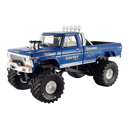【予約】 フォード F-250 モンスター・トラック ビッグフット 1974 ブルー / GreenLight 1/18 ミニカー