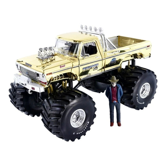 フォード F-250 モンスター・トラック 1974 ゴールド 50周年記念モデル / GreenLight 1/18 ミニカー