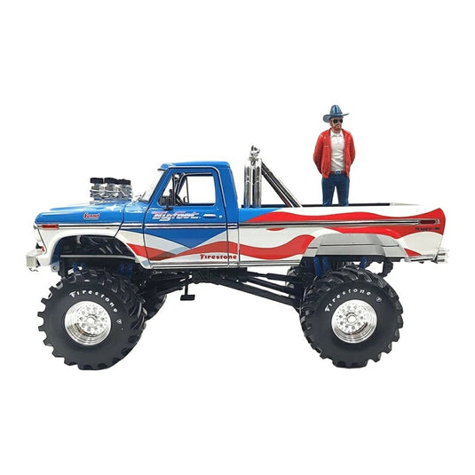 【予約】 フォード F-250 モンスター・トラック USA 250 トリビュート 1979 ブルー/ホワイト/レッド / GreenLight 1/18 ミニカー