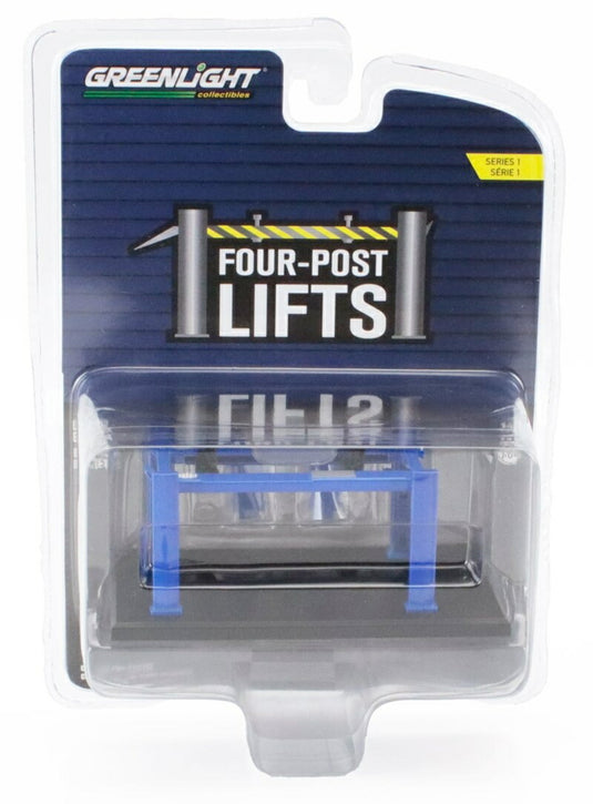 ACCESSORIESアクセサリー GARAGEガレージ SETセット OFFICINA PONTE SOLLEVATORE AUTO FOUR POST LIFT 4柱リフ / Greenlight 1/64 ミニカー