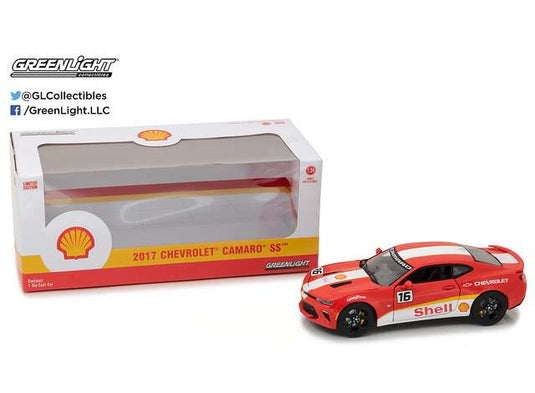 2017 Chevrolet Camaro SS シェルオイル/Greenlight 1/24ミニカー