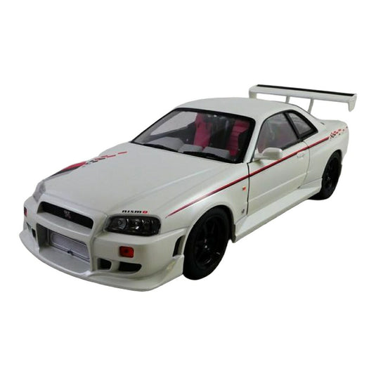 Nissan日産 Skylineスカイライン GT-R BNR34 1999 ホワイト / Greenlight 1/18 ミニカー