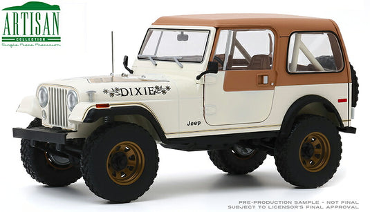 Jeepジープ CJ-7 Golden Eagle DixieA 1979 / Greenlight 1/18 模型