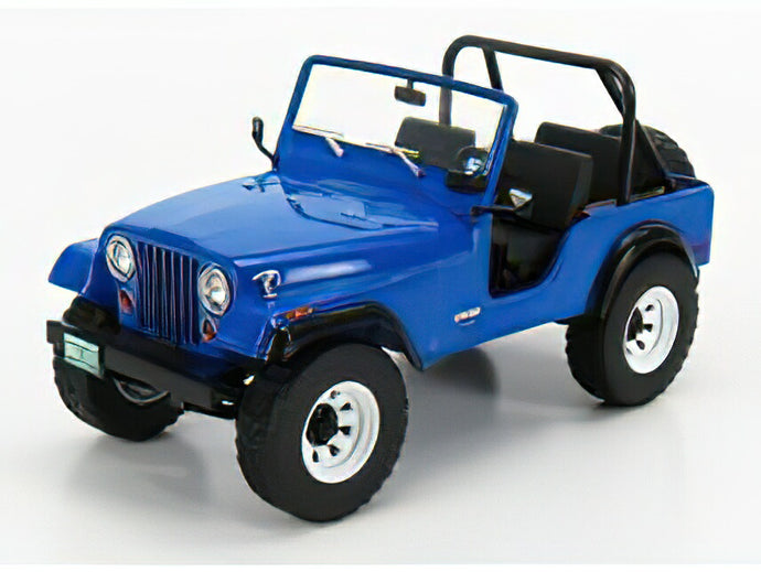 JEEP  CJ5 OPEN 1972  MORK & MINDY  BLUE/Greenlight 1/18ミニカー