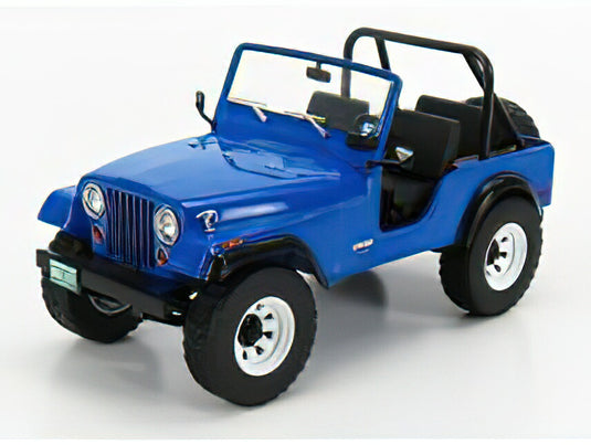 JEEP  CJ5 OPEN 1972  MORK & MINDY  BLUE/Greenlight 1/18ミニカー