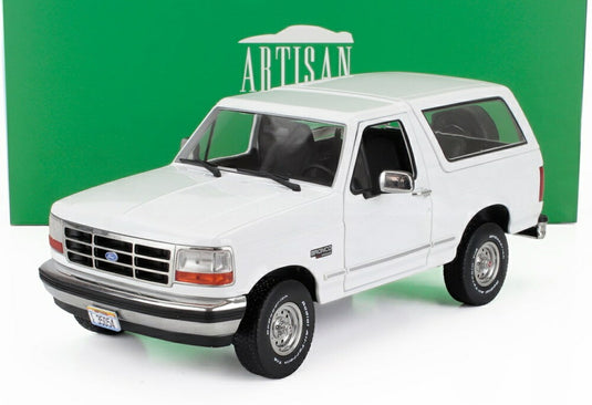 FORD USA ブロンコ XLT 1993 ホワイト/ Greenlight 1/18 模型