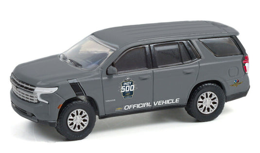 Chevroletシボレー タホ インディ500 オフィシャルビークル 2021 働く車 模型 / Greenlight 1/64 ミニカー 模型