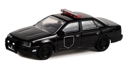 Fordフォード Taurusトーラス ポリス 1988 ブラック パトカー 働く車 模型 モデル / Greenlight 1/64 ミニカー 模型