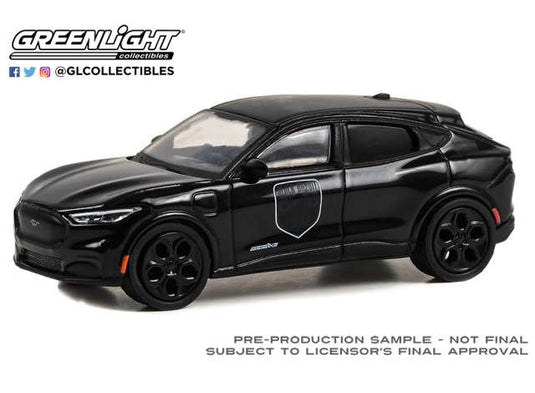 2023 フォード マスタング Mach-E GT ブラックバンディット ポリス / Greenlight 1/64 ミニカー