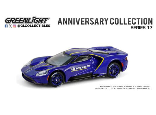 2021 フォード GT ミシュラン 135周年 アニバーサリー コレクション 17 / Greenlight 1/64 ミニカー