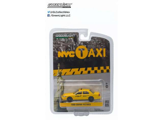 Fordフォード クラウンビクトリア NYCタクシー 2011 働く車 模型 ダイキャスト モデル / Greenlight 1/64 ミニカー 模型