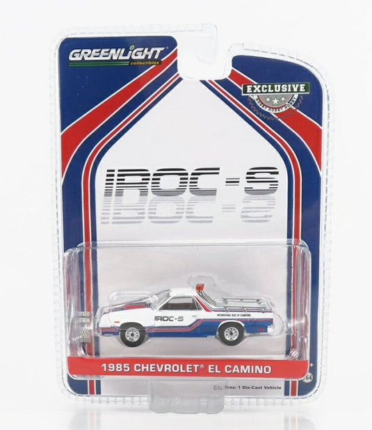 CHEVROLETシボレー EL CAMINOエルカミーノ SS 1985 OFFICIAL PACE CARペースカー IROC S INTERNATIONAL RACE  / Greenlight 1/64 ミニカー