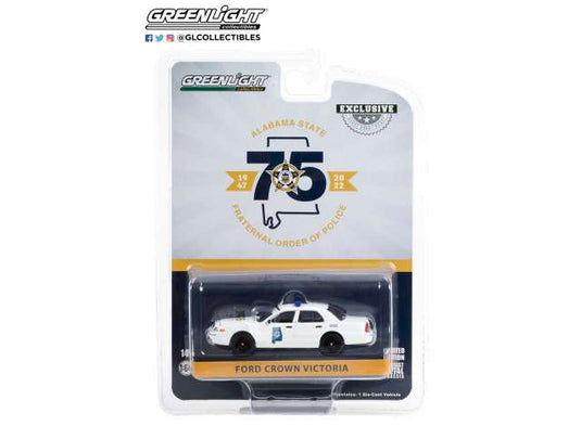 Fordフォード クラウンビクトリア ポリス 75周年記念 2008 アラバマ州警察 パトカー / Greenlight 1/64 ミニカー 模型