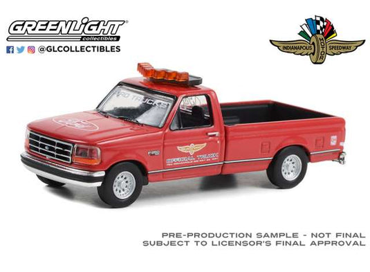 1994 フォード F-250 インディ500 オフィシャルトラック レッド F-250 / Greenlight 1/64 ミニカー