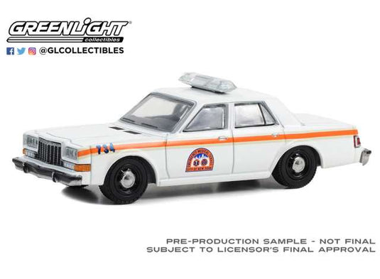 1983 ダッジ ディプロマット ニューヨーク市救急車 EMS 救急車両 ミニカー / Greenlight 1/64 ミニカー