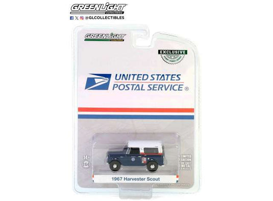 1967 ハーベスター スカウト USPS アメリカ郵便公社 右ハンドル仕様 / Greenlight 1/64 ミニカー