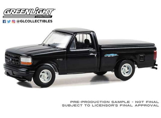 1994 フォード F-150 SVT ライトニング ブラック 1994 Ford F-150 / Greenlight 1/64 ミニカー