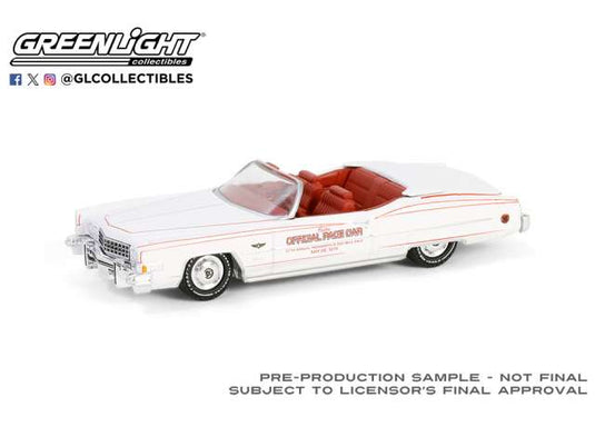 Cadillacキャデラック エルドラド 1973 インディ500 ペースカー 模型 ダイキャスト / Greenlight 1/64 ミニカー 模型