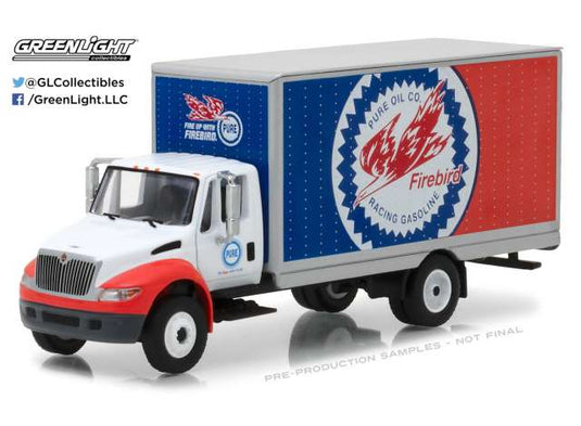 2013 インターナショナル デュマスター ピュアオイル レーシングガス 働く車 / Greenlight 1/64 ミニカー
