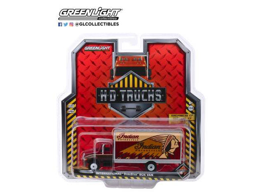 2013 インターナショナル デュマスター インディアン モーターサイクル レッド / Greenlight 1/64 ミニカー