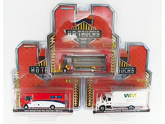 INTERNATIONAL SET ASSORTMENT 6 PIECES 2X DURASTAR TRUCK WASTE MANAGMENT 2013 2X TRUCK UNITED PARCEL SERVICE 2019 2X TRUCK MAIL DELIVERY CANADA POST 2019 VARIOUS/Greenlight 1/64ミニカー