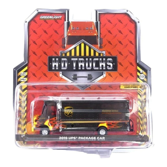 UPS デリバリーバン 2019 フレイムス ブラック リミテッドエディション / GreenLight 1/64 ミニカー