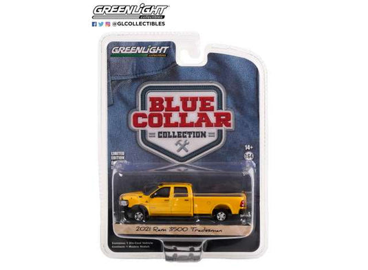 2021 ラム 3500 スクールバス イエロー 働く車 ブルーカラー 11 ミニカー / Greenlight 1/64 ミニカー
