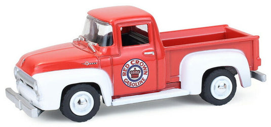Fordフォード F-100 ピックアップトラック 1954 レッド/ホワイト 働く車 模型 モデル / Greenlight 1/64 ミニカー 模型