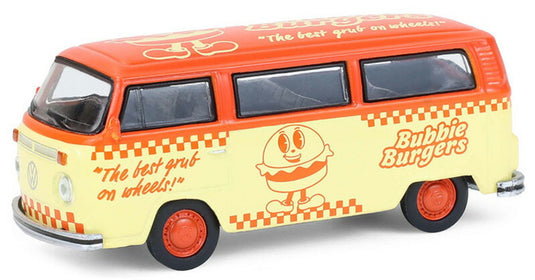 Volkswagenフォルクスワーゲン Type 2 フードトラック 1975 ワーゲンバス 模型 / Greenlight 1/64 ミニカー 模型