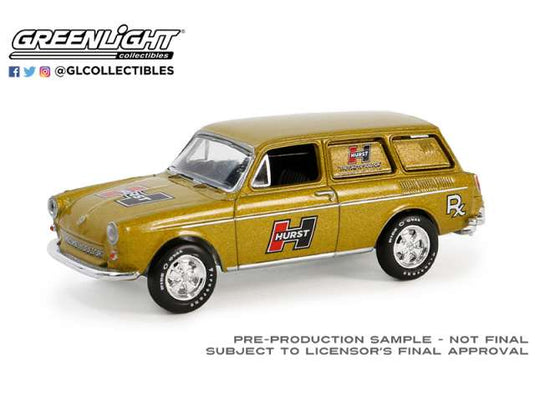 1969 VW タイプ3 スクエアバック パネル クラブVee-Dub 19 ミニカー / Greenlight 1/64 ミニカー