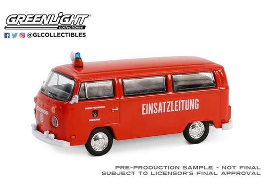 1978 VW タイプ2 レッド ワーゲンバス クラブVee-Dub 19 ミニカー / Greenlight 1/64 ミニカー
