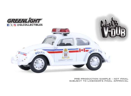 VW ビートル カナダ ロンドン警察 ワーゲン クラブVee-Dub 21 警察車両 / Greenlight 1/64 ミニカー